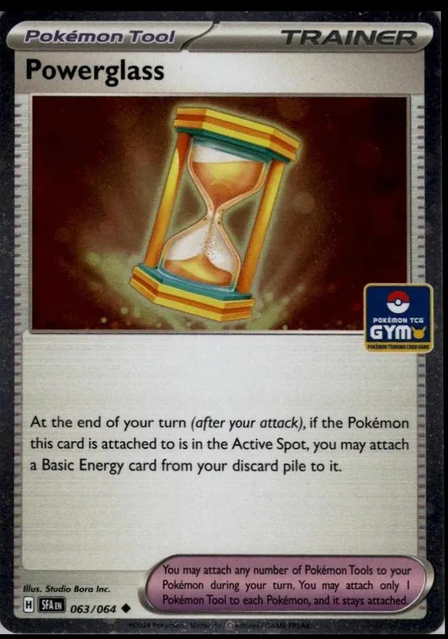 Shrouded Fable Powerglass [Asia-Gym] Pokémon card